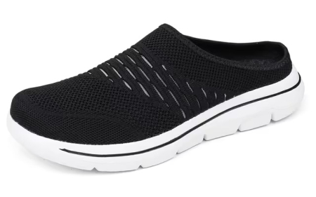 Slapi, papuci, saboti dama - Saboti tip mule unisex slip-on calzi antiderapanți moi interior/exterior – 48 EU