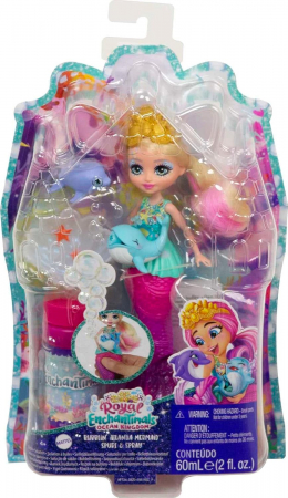 Papusa sirena 18 cm cu bule de sapun [4]