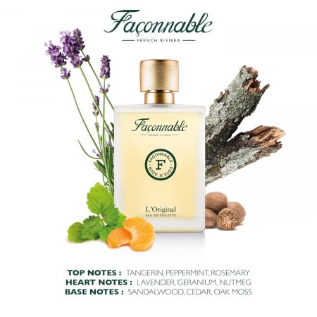 Parfum proaspăt și elegant pentru barbati, Façonnable 90 ml [3]