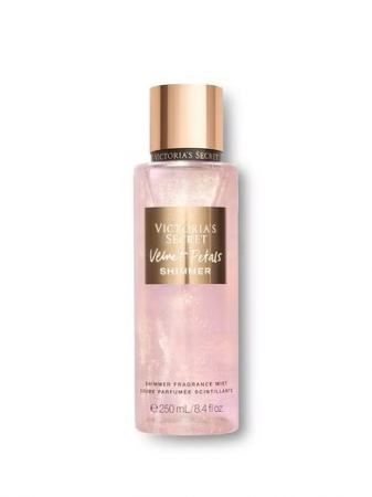 parfumuri si seturi cadou - Parfum proaspăt și elegant pentru femei, Spray de corp, Victoria's Secret, Velvet Petals Shimmer, 250 ml