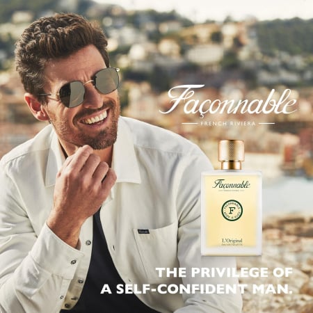 Parfum proaspăt și elegant pentru barbati, Façonnable 90 ml [4]