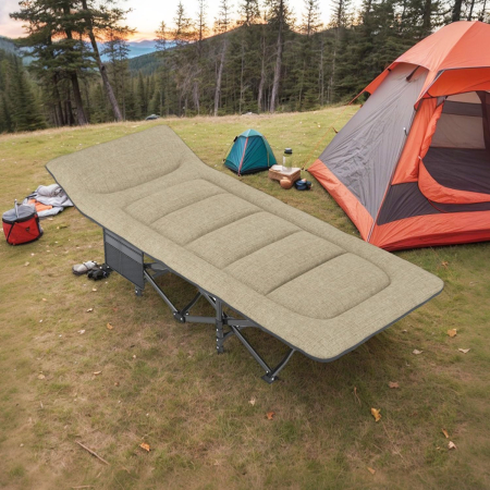 Pat de camping pliabil 190x65 cm 200kg [7]