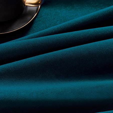 Perdele termice groase 225 cm inaltime, 132 cm latime, albastru verzui, set 2 bucati [5]