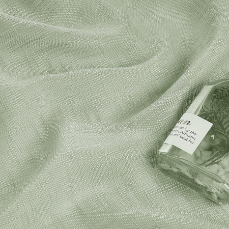 Perdea semi-transparenta din dantela verde H240x300L cm 1 bucata [3]