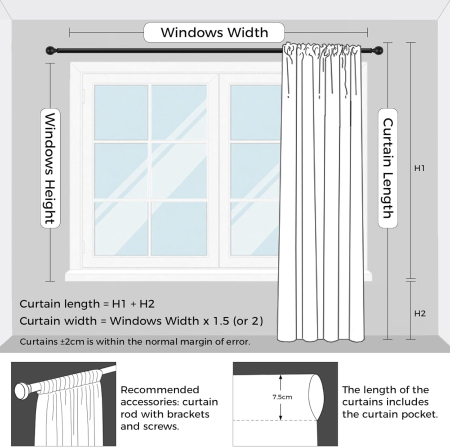 Perdele semi-transparente din dantela Gri H137x140L cm set 2 bucati [8]