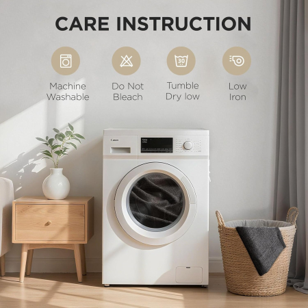 Perdea termica groasa 225 cm inaltime, 135 cm latime, Bej-1 bucata [7]