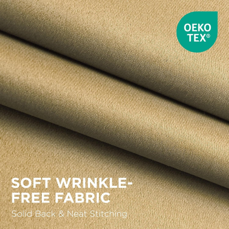 Perdea termica groasa 225 cm inaltime, 135 cm latime, Bej-1 bucata [1]