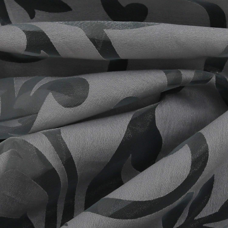 Perdele transparente din dantela Gri, lățime x înălțime 140x145 cm [3]