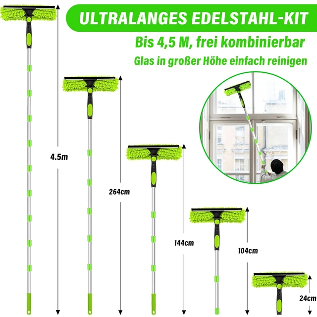 Laveta extensibila de curățare ferestre 4.2 m [4]
