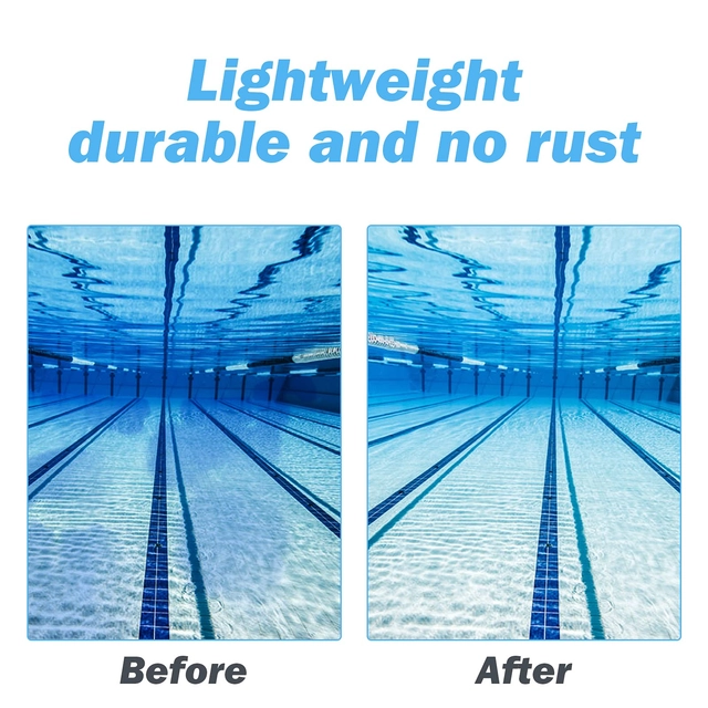 Perie pentru curatare piscină, pereti, 43 cm [4]