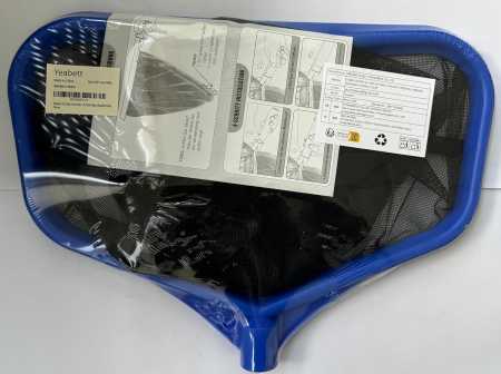 Plasă fină din nailon pentru piscină, dublă adâncă, compatibilă maner 32 mm [7]