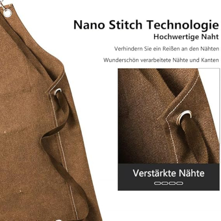 Sort neinflamabil pentru gratar sau activitati mecanice cu curele reglabile [6]