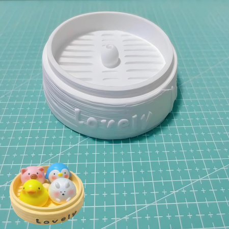 Set 8 animalute cu 2 suporti si accesorii pentru pictura, 12 bucati [1]