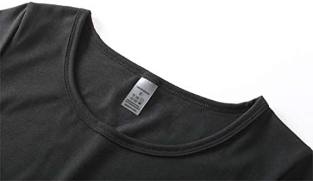 Pijama lejera de somn pentru femei, din material moale, negru S [3]