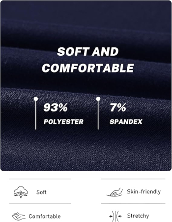 Pijama lejera de somn pentru femei, din material moale, albastru XL [3]