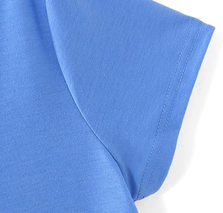 Pijama lejera de somn pentru femei, din material moale, albastra S [6]