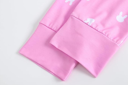 Pijama lejera de somn pentru femei, din material moale, iepurasi M [6]