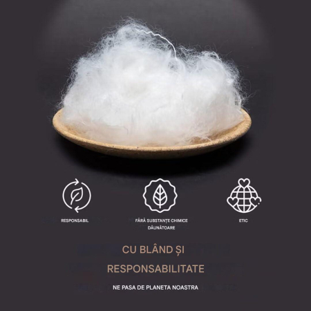 Pilota dubla 4 anotimpuri, respirabila, 155x220 cm, Microfibre 180 GSM [2]