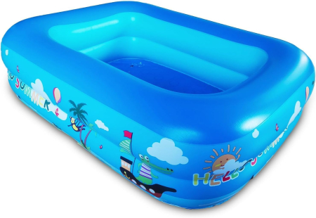 Piscine - Piscina gonflabila pentru copii, cu 2 nivele, 105x75x30 cm