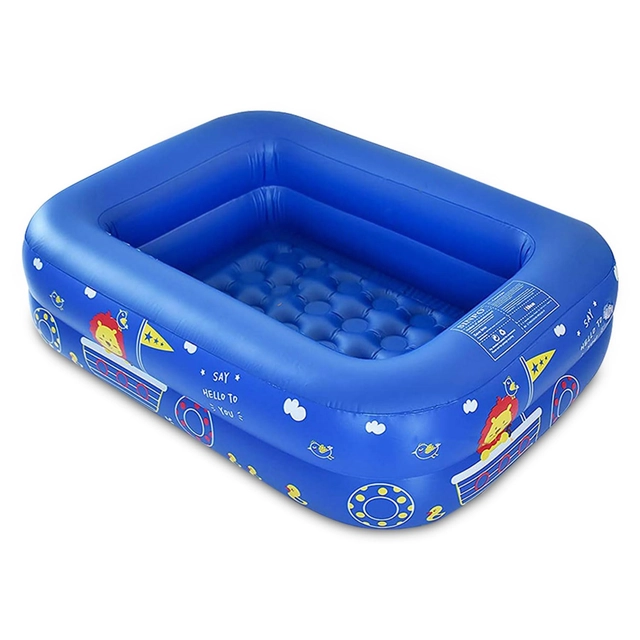 CASA SI GRADINA - Piscina gonflabila pentru copii, cu 2 nivele, 115x85x33 cm