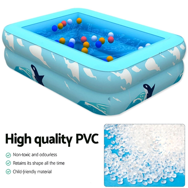 Piscina gonflabila pentru copii, cu 2 nivele, 97,5X74cmX34cm [4]