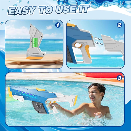 Jucarie electrica reincarcabila, foc automat cu apa jet mare [3]