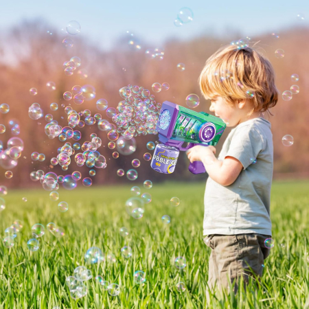 Jucarie electrica pentru bule de sapun, 12 găuri, 4000-10000 de bule pe minut [4]