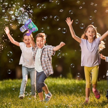 Jucarie electrica pentru bule de sapun, 12 găuri, 4000-10000 de bule pe minut [6]