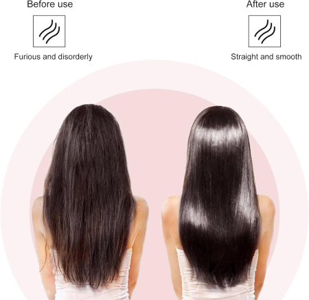 Placa mini 2-in-1 pentru intins ondulat parul, galbena [7]