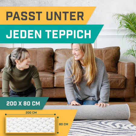 Plasa antiderapanta pentru covoare, presuri, obiecte din sertare, 80x200 cm [3]