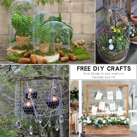 Plasă de sârmă hexagonala galvanizata, plasa pentru voliere, 40cmx5m [4]