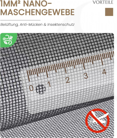 Plasa neagra contra insecte pentru usa 160x200 cm, cu magneti, fara gaurire, set prindere complet [4]