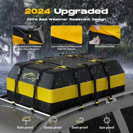 Portbagaj impermeabil pentru plafon auto 570L [1]