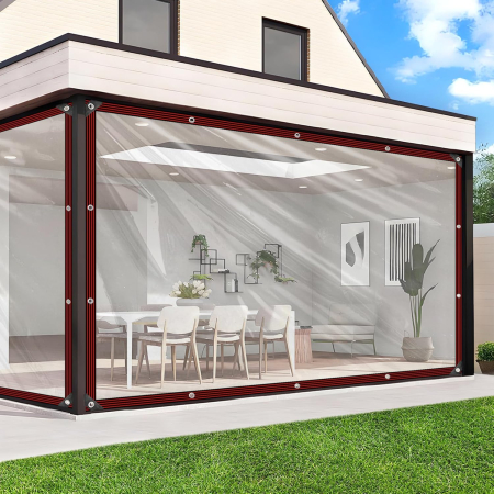 CULTIVARE - Prelata din polietilena, impermeabila, transparenta, 1x4 m