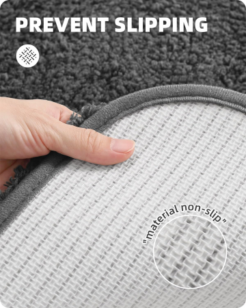 Pres de baie absorbant, lavabil, gri 60x110 cm [2]