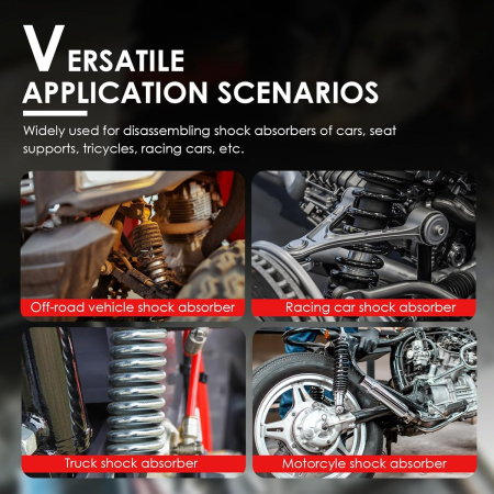 Prese arcuri inlocuit amortizoare sau flanse amortizoare 1.2T set 3 piese [6]