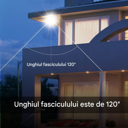 Proiectoare LED 2x30W, 8000Lm, 3000K, impermeabil IP65, negru [4]