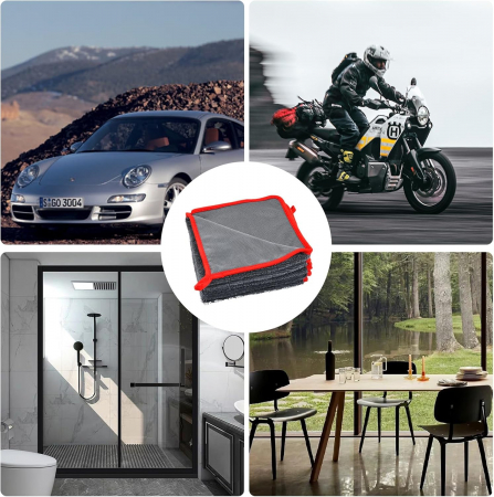 Prosoape absorbante 40x60 cm pentru curatare auto, casa, anexe-set  2 bucati [4]