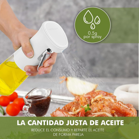 Pulverizator din sticla pentru lichide de bucatarie 240 ml [2]