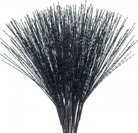 Plante artificiale - Ramuri ornamentale negre pentru sarbatori set 20 bucati
