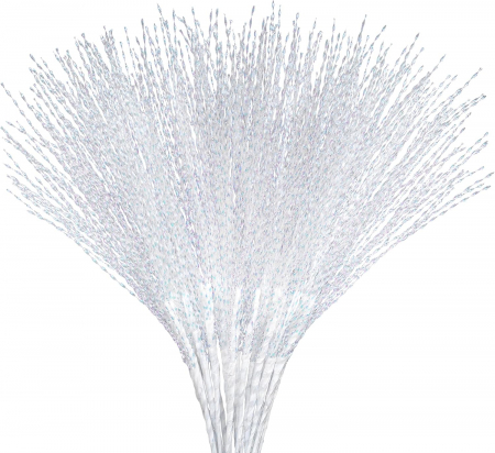 Plante artificiale - Ramuri ornamentale albe pentru sarbatori set 20 bucati