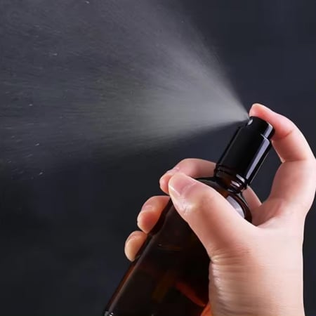 Sticlute negre cu pulverizator pentru uleiuri esentiale 6 bucati, 30 ml [4]