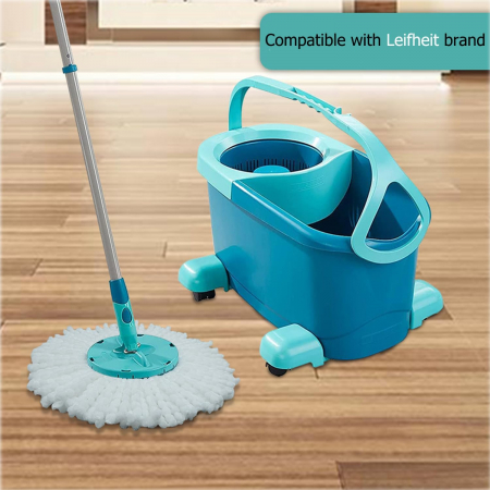 Rezerve mop din microfibra cu sistem cu 2 fibre-set 2 bucati [3]