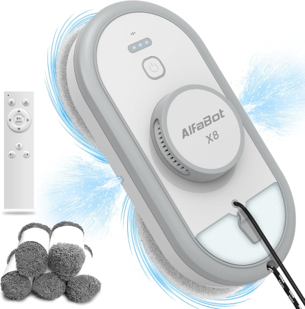 ACCESORII PISCINA - Robot Curățare Geamuri Pulverizator Automat Rezervor 50 ml – X8