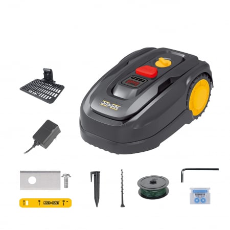 aparate tuns iarba - Robot silentios si fiabil de tuns iarba, cu acumulator LX835 18 V pentru 800m2