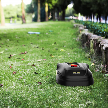 Robot silentios si fiabil de tuns iarba, cu acumulator LX835 18 V pentru 800m2 [3]