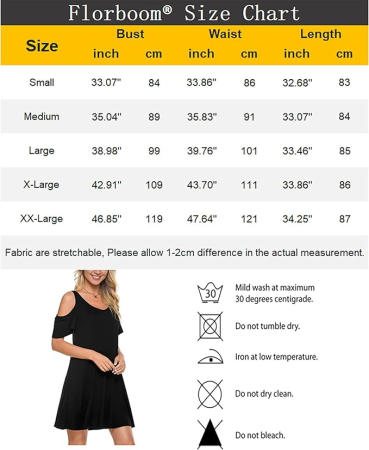 Rochie rosie casual lejera, umerii goi, buzunare, L [3]