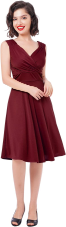 Rochie casual lejera pentru femei, rosie L [1]