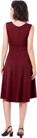 Rochie casual lejera pentru femei, rosie L [4]