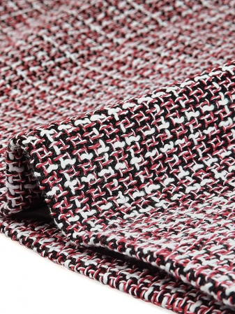 Fusta scurta pentru femei, casual, rosu, alb, negru M [4]